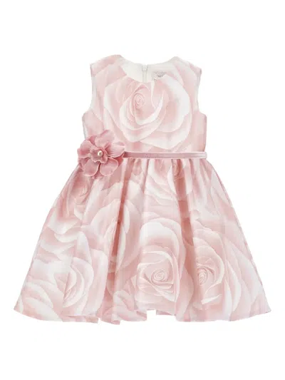 MONNALISA FLORAL-PRINT DRESS