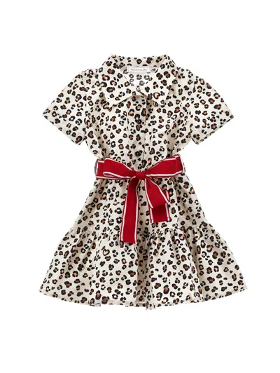 MONNALISA HEMDKLEID MIT ANIMAL-PRINT