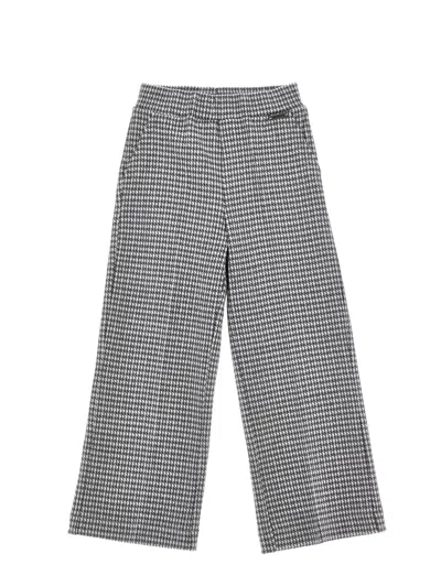 MONNALISA MONNALISA  HOUNDSTOOTH TROUSERS