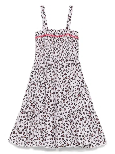 MONNALISA LEOPARD-PRINT DRESS