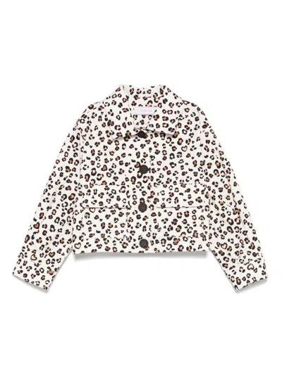 MONNALISA LEOPARD-PRINT JACKET