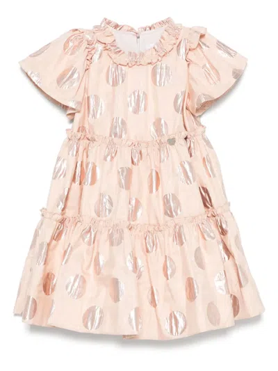 MONNALISA POLKA DOT DRESS