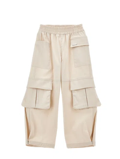 MONNALISA MONNALISA  STRETCH CARGO TROUSERS