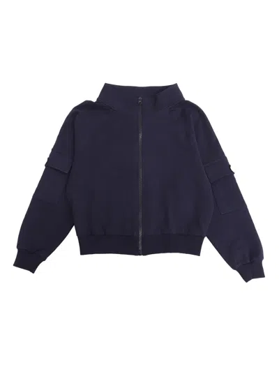 MONNALISA SWEATSHIRT WITH POCKETS