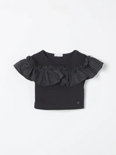 MONNALISA T-SHIRT MONNALISA KIDS COLOR BLACK