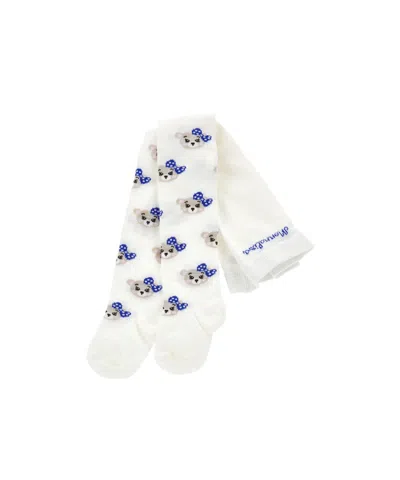 MONNALISA TEDDY BEAR PATTERN SOCKS