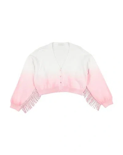 MONNALISA MONNALISA TODDLER GIRL CARDIGAN PINK SIZE 6 COTTON