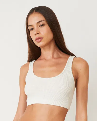 MONROW BRUSHED RIB BRALETTE