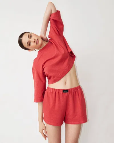 MONROW FRENCH TERRY GYM SHORT