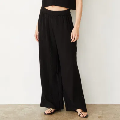 MONROW GAUZE WIDE LEG CARGO
