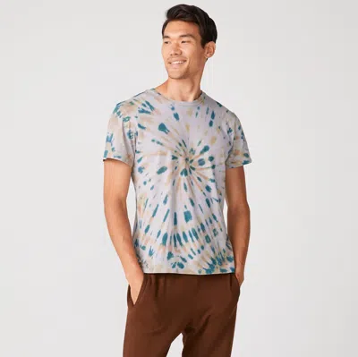 MONROW KALEIDOSCOPE TIE DYE RELAXED CREW