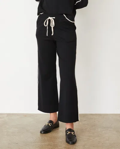MONROW LIGHTKNIT PANT WITH CONTRAST PIPING