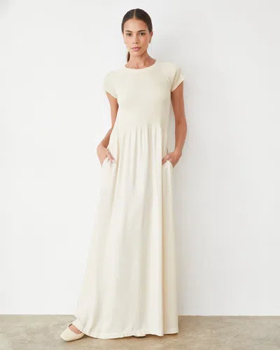 MONROW MIX MEDIA MAXI DRESS