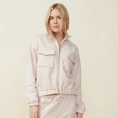 MONROW SEAMED BOMBER JACKET