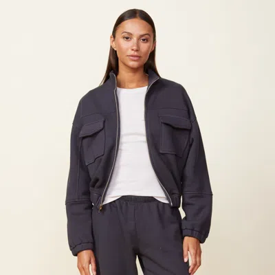 MONROW SEAMED BOMBER JACKET