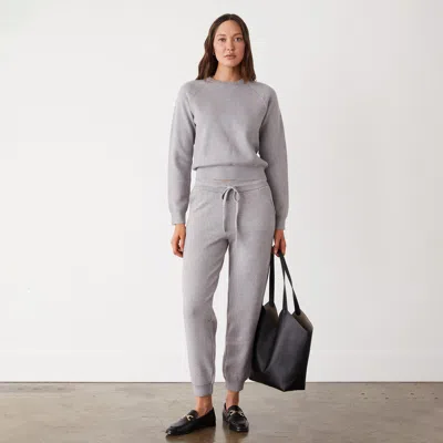 MONROW SOFT KNIT CUFFED JOGGER