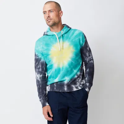 MONROW SUNBURST TIE DYE PULLOVER HOODY