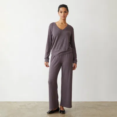 MONROW SUPERSOFT CROP STRAIGHT LEG SWEAT