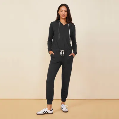 MONROW SUPERSOFT FLEECE HOODED JUMPSUIT