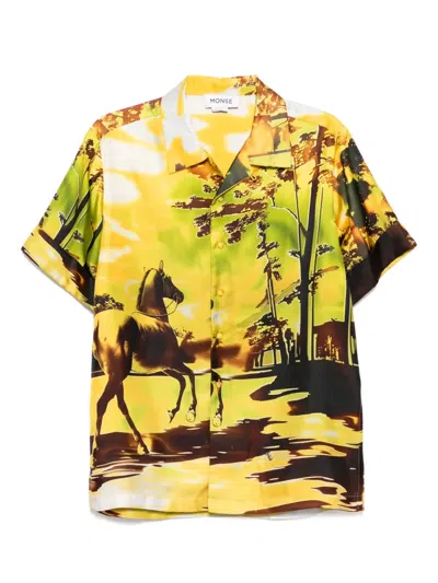 MONSE BOXY TWILL SHIRT