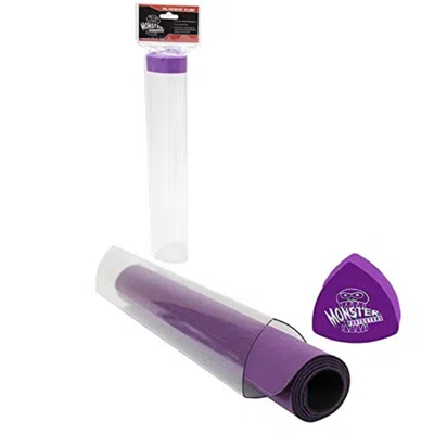 MONSTER BINDERS PLAY MAT TUBE-PRISM MONSTER MATTE, PURPLE