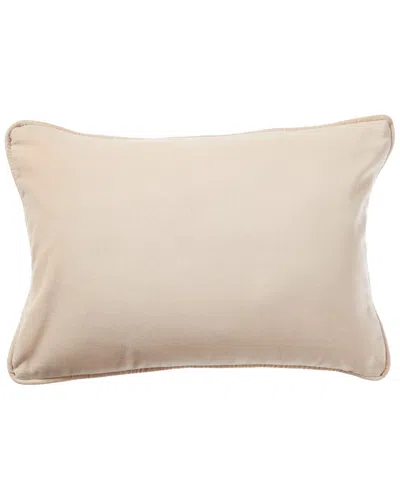 MONTAGUE & CAPULET MONTAGUE & CAPULET COTTON VELVET LUMBAR PILLOW