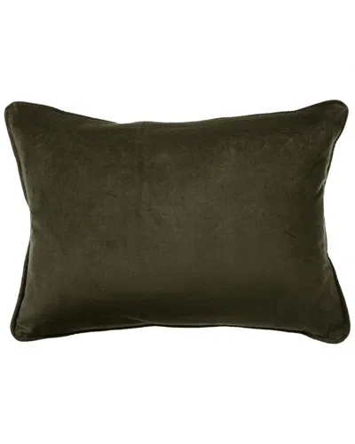 MONTAGUE & CAPULET MONTAGUE & CAPULET COTTON VELVET LUMBAR PILLOW