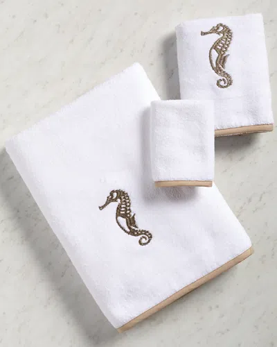 MONTAGUE & CAPULET MONTAGUE & CAPULET SEAHORSE 3PC TOWEL SET