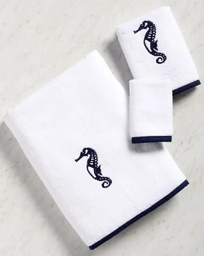 MONTAGUE & CAPULET MONTAGUE & CAPULET SEAHORSE 3PC TOWEL SET