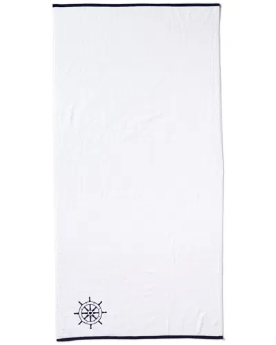 MONTAGUE & CAPULET MONTAGUE & CAPULET SHIPS WHEEL BEACH TOWEL