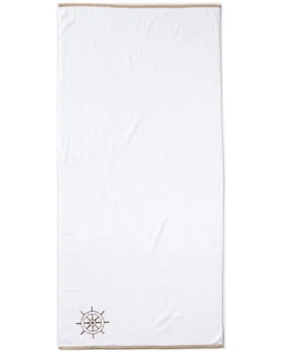 MONTAGUE & CAPULET MONTAGUE & CAPULET SHIPS WHEEL BEACH TOWEL