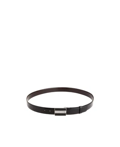 MONTBLANC RECTANGULAR-BUCKLE BELT