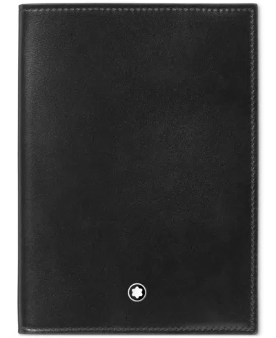 MONTBLANC MEISTERSTUCK LEATHER PASSPORT HOLDER