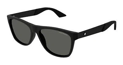 MONTBLANC MONT BLANC MB0298S-005 BLACK SUNGLASSES