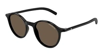 MONTBLANC MONT BLANC MB0324S-001 BLACK SUNGLASSES