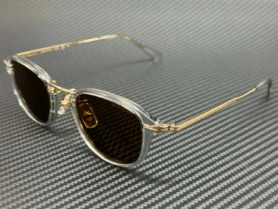 MONTBLANC MONT BLANC MB0336S 003 GREY BROWN UNISEX 48 MM SUNGLASSES