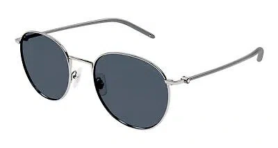 MONTBLANC MONT BLANC MB0343SA-003 RUTHENIUM SUNGLASSES