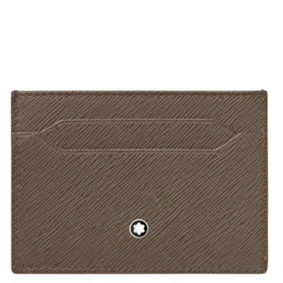 MONTBLANC MONTBLANC SARTORIAL 5CC LEATHER CARD HOLDER