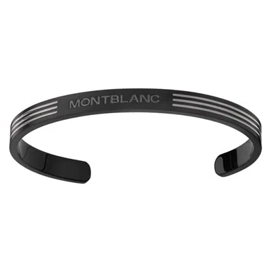 MONTBLANC MONTBLANC STARWALKER BANGLE IN STEEL AND LACQUER