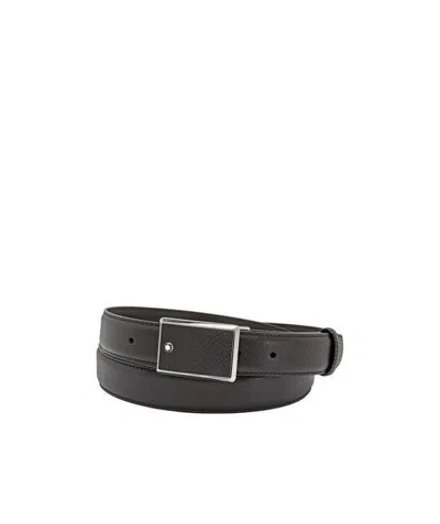 MONTBLANC TEXTURED EMBOSSED BELT