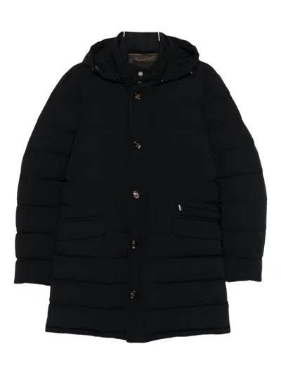 MOORER HOODED QUILTED COAT
