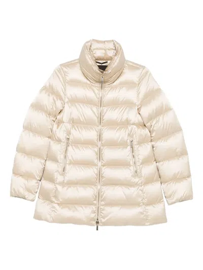 MOORER QUILTED HIGH-NECK JACKET