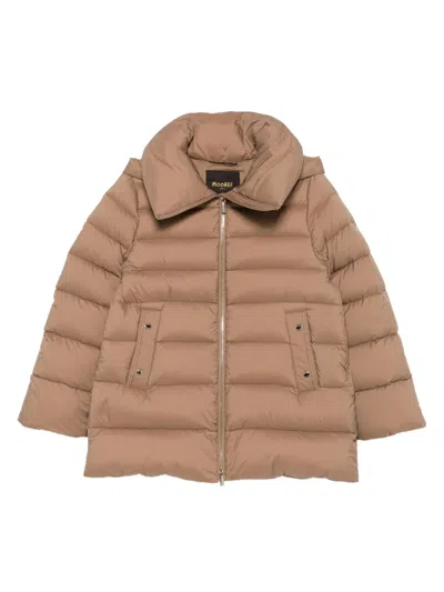 MOORER QUILTED HOODED JACKET