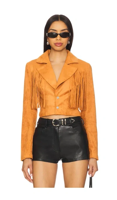 MORE TO COME KIARA FAUX SUEDE JACKET