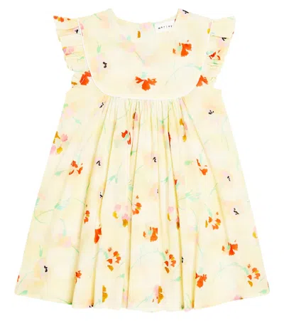 MORLEY PRINTED RUFFLED COTTON DRESS
