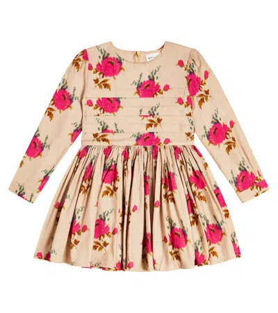 MORLEY TEMPO FLORAL COTTON-BLEND DRESS