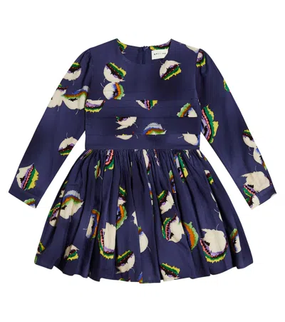 MORLEY TEMPO PRINTED COTTON-BLEND DRESS