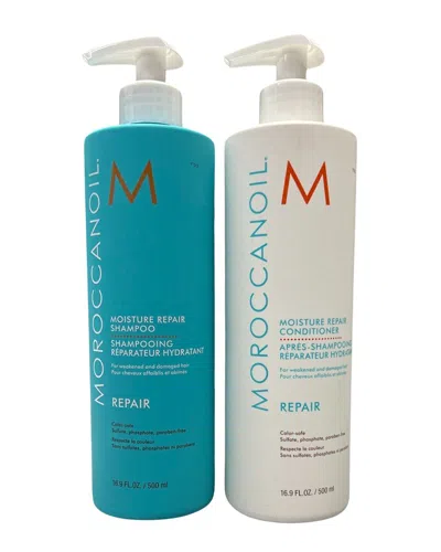 MOROCCANOIL MOROCCANOIL UNISEX 8.5OZ MOISTURE REPAIR SHAMPOO & CONDITIONER DUO