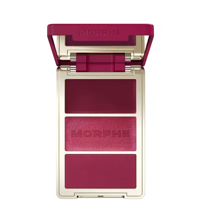 MORPHE CHEEK THRILLS MULTI-FINISH FACE TRIO (VARIOUS SHADES) - WINE & DINE