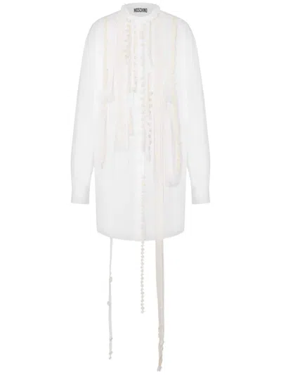 MOSCHINO APPLIQUÉ-DETAILING DRESS